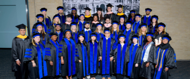 UTMB graduate school awards 39 degrees at commencement