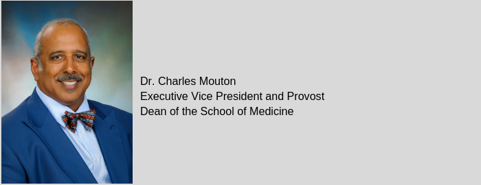 Mouton named new UTMB provost and dean of medicine